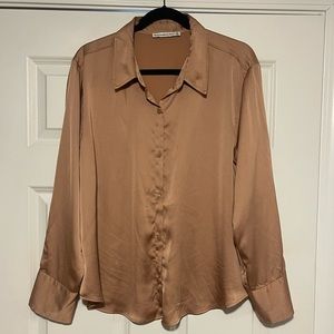 Satin Abercrombie Blouse